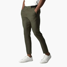 Nico | Stretch Chino-Hosen – Grün