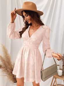 Thea - Stilvolles Mini-Kleid in A-Linie für Damen – Rosa
