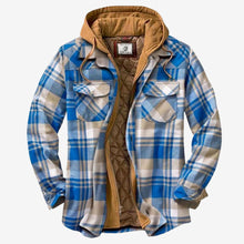 Flanelljacke   Flanelljacke – Hellblau