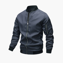 Dennis | Bomberjacke für Herren – Dunkelgrau