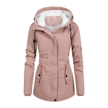 Hilary - Schicke und bequeme Kapuzenjacke – Rosa