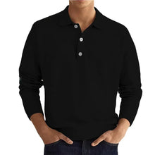 Paul™ – Winterpullover für Herren mit luxuriösen Details – Schwarz