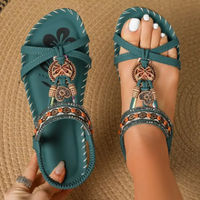 Marijke – Bequeme Orthopädische Sandalen – Grün
