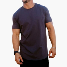 Stefan | Formgebendes Dynamik-Shirt – Dunkelgrau