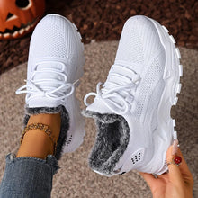 Rugaile - Winter Warmer Gefütterter Orthopädischer Sneaker – Weiß