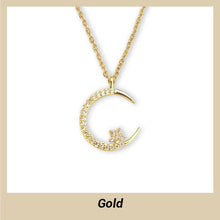 LunaGlanz™ Strahlendes Himmlisches Halsband – Gold