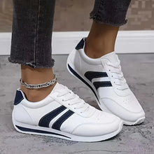 Larenda – Orthopädischer Schnür Turnschuh – Weiß