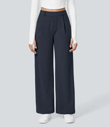 Valena | Bequeme, figurschmeichelnde Hose – Dunkelblau