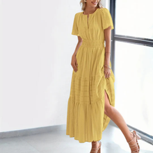 LYA – DIE SOMMERROBE FÜR EINE ROMANTISCHE UND SCHWUNGVOLLE SILHOUETTE – Gelb