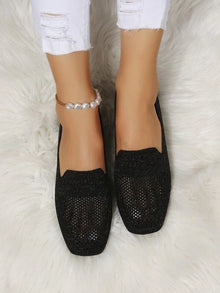 Lovely - Orthopädische Rutschfeste Ballerinas für Damen – Schwarz