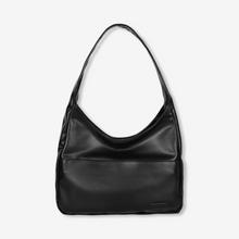 Modische Schultertasche aus veganem Leder – Stilvoll und praktisch für jede Gelegenheit – Schwarz