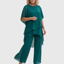 ELARA | Fließendes Palazzo Set für eleganten Komfort und Stil – Türkis