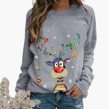 Elina | Weihnachtspullover – Grau