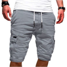 Benjamin - Cargo Shorts mit Taschen – Hellgrau