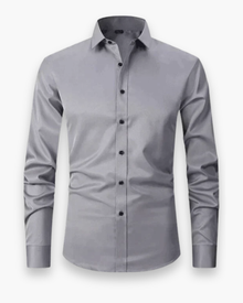 Herren Atmungsaktives Shirt | Lange Ärmel – Grau