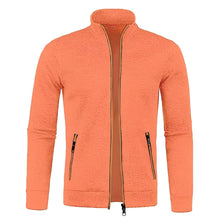 Clive - Trendige, komfortable Jacke – Orange