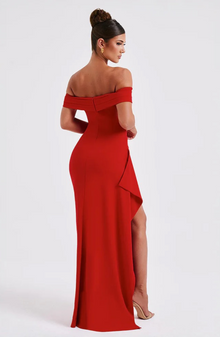 Aphrodite - Sculptée deLuxe Maxikleid – Rot