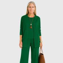 Kirsten | Damen Minimalistisches Dreiteiliges Lounge Set – Grün