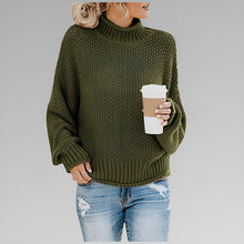 Amy | Klassischer Pullover – Grün