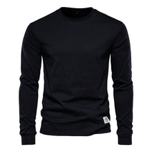 Wynne - Bequemes Langarmshirt – Schwarz