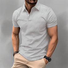 Giulio™ | Das zeitlose Poloshirt für einen eleganten Stil – Grau