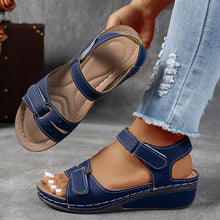 Vela – Modische Komfortsandale – Marineblau