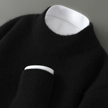 Wayne - Bequemer und warmer Pullover – Schwarz