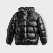 Vincent - Wasserfeste Pufferjacke aus 100% Daunen – Schwarz