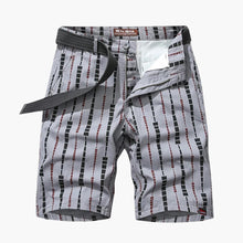 Herren Shorts aus Polyester mit Taschen für Sommer Outdoor – Grau