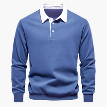 Hans | Freizeit-Poloshirt – Blau