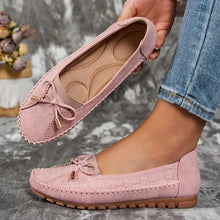 Heather - Orthopädische Leder Schuhe – Rosa