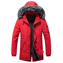 Herren Steppjacke mit Thermoeffekt - Darsen – Rot