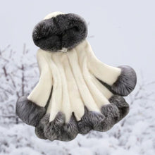 Keila | Dicke und warme Winterjacke – Weiß