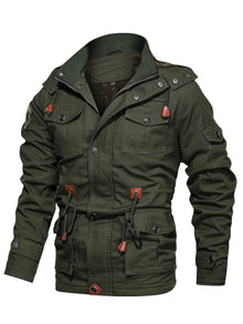 Kenny - Winter Jacke Mit Mehreren Taschen – Grün