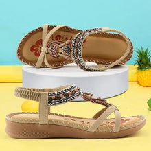 Salista  | Orthopädische Sandalen im böhmischen Stil – Aprikose