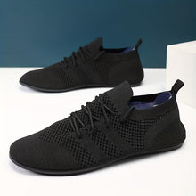 Jouiad – Atmungsaktive Strick Schnürschuhe – Schwarz