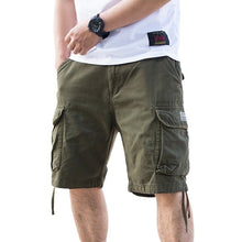 Herren Cargo-Tasche Baggy-Stil Shorts - Andres – Grün