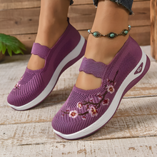 Lensy - Bequeme Damen Sneakers Alltag & Freizeit – Lila