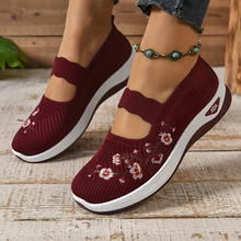 Lensy - Bequeme Damen Sneakers Alltag & Freizeit – Rot