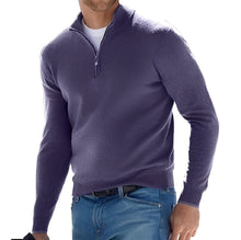 Eliott - Moderner Pullover – Lila