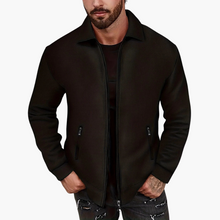 Niklas | Stylische Übergangsjacke für Herren – Schwarz