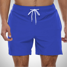 Komfortable Herren Badehose im einfarbigen Design – Dunkelblau
