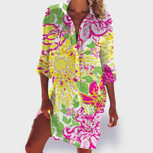 Kallie | Drapiert Kleid – Gelb