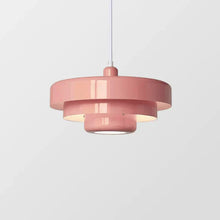 Vintage LED Hängeleuchte - TimelessGlow – Rosa