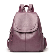 Adie - Sicherer Anti-Diebstahl Rucksack für Reisen & Pendeln – Lila