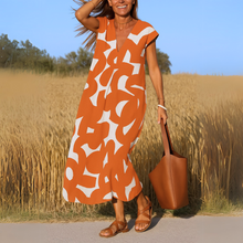 VALERIE | KLEID – Orange