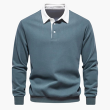 Hans | Freizeit-Poloshirt – Hellgrau