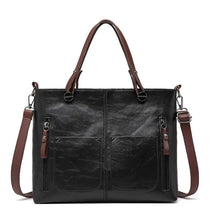 Marlina | Elegante Schultertasche – Schwarz