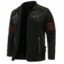 ADRIAN - Winterjacke im Retro-Stil – Schwarz