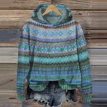 Emma | Vintage-Hoodie – Blau